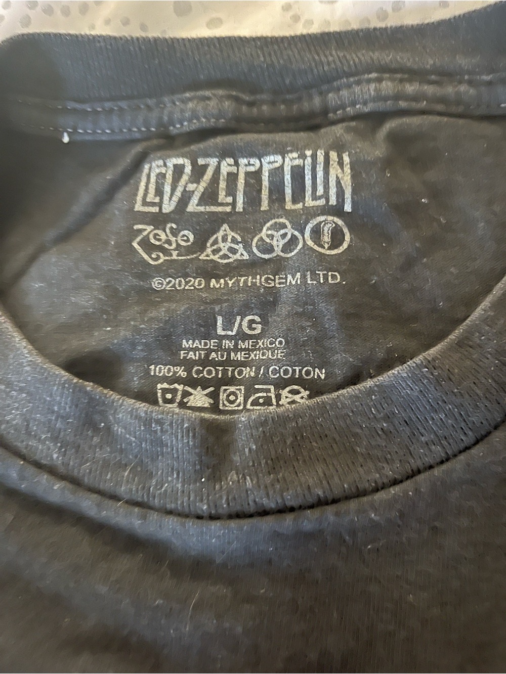 Led Zepplin T-Shirt large - Picture 2 of 3